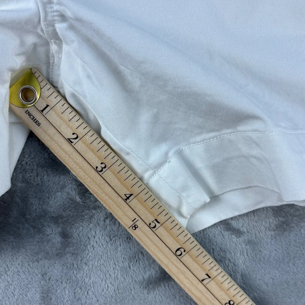 Polo Ralph Lauren Shorts Mens 38 Stretch Classic Fit White Chino Cotton EUC